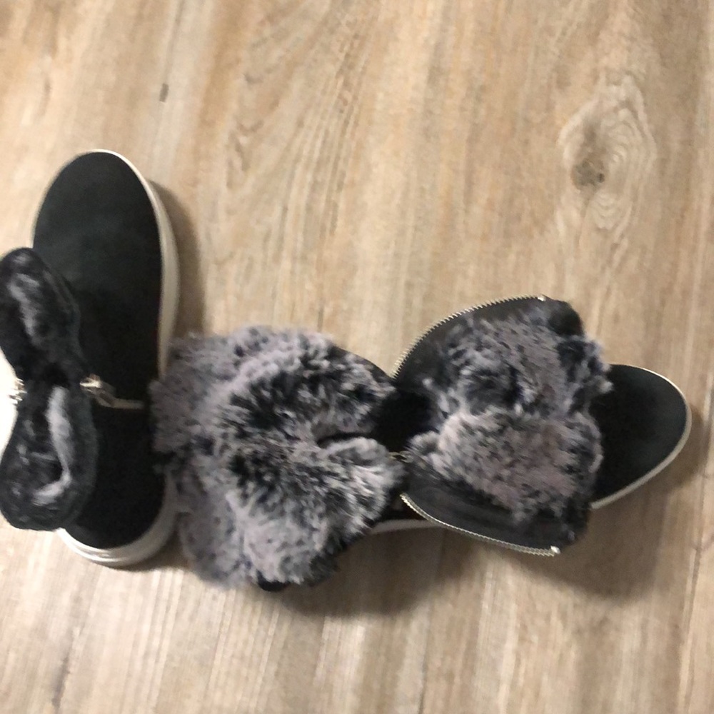 Jslides Tristan Faux Fur Platform Sneaker Bootie - image 4